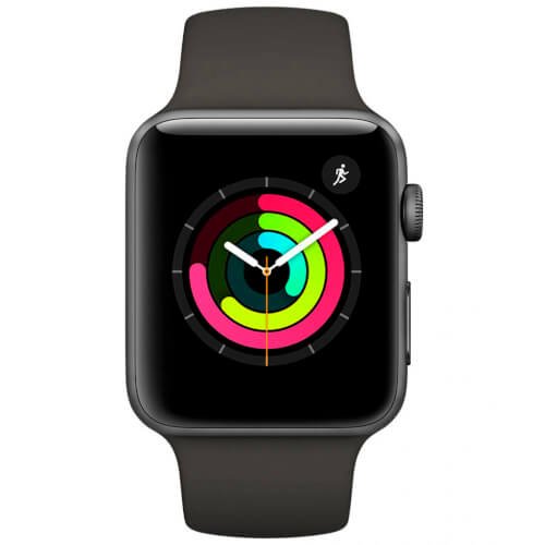 Apple Watch S3 (Gps) 38mm Con Caja Aluminio Gris Espacial | Quonty.com | MQKV2QL/A