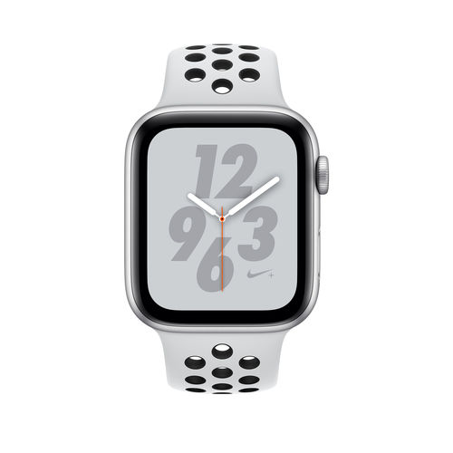 Apple Watch Nike Series 4 Reloj Inteligente Plata Gps | Quonty.com | MTXK2TY/A