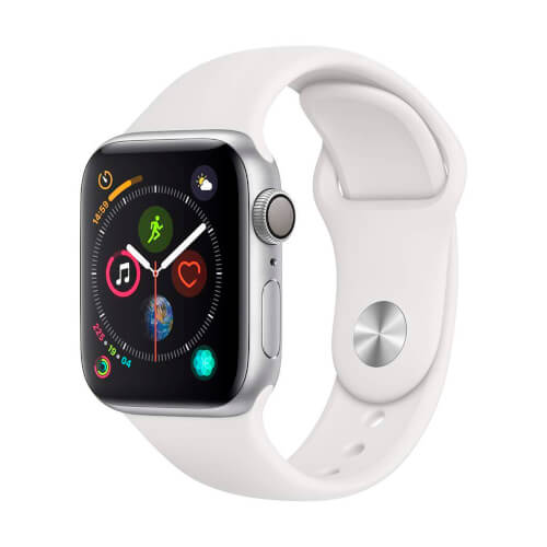 Reloj Inteligente Apple Watch Series 4 Gps Aluminio/Blanco | Quonty.com | MU6A2TY/A