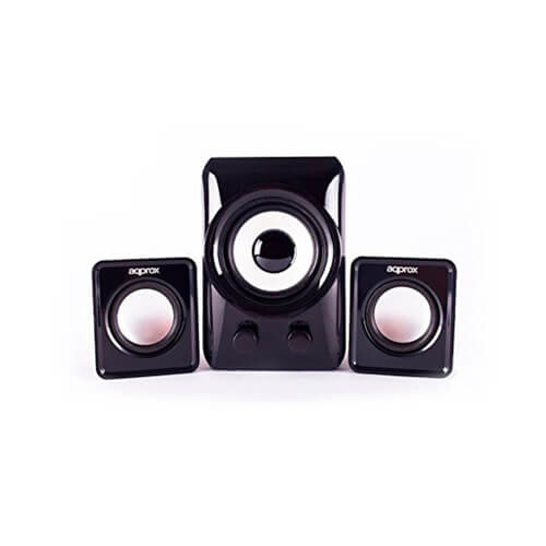 Altavoces Approx Appsp21m 2.1 5w Negro | Quonty.com | APPSP21M