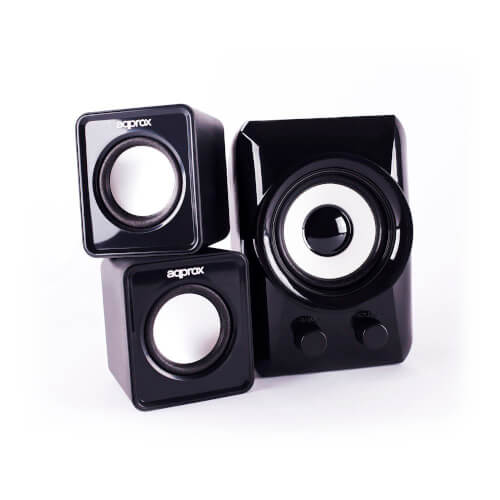 Altavoces Approx Appsp21m 2.1 5w Negro | Quonty.com | APPSP21M