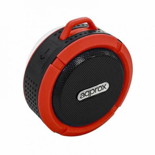 Altavoz Bluetooth Approx Appspwpbr Black Red - 3w Rms | Quonty.com | APPSPWPBR