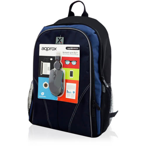Mochila Y Ratón Approx Appnbbundle4 | Quonty.com | APPNBBUNDLE4