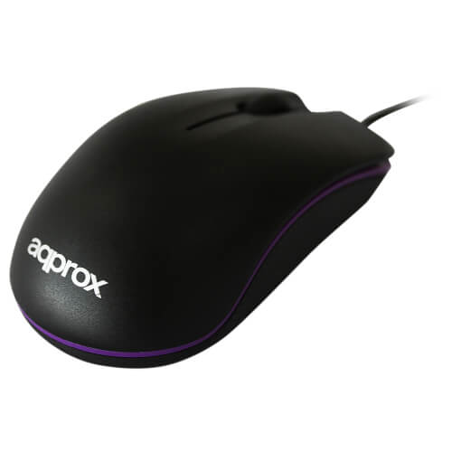 Ratón Approx Notebook Appomnbp 800dpi Usb Negro | Quonty.com | APPOMNBP