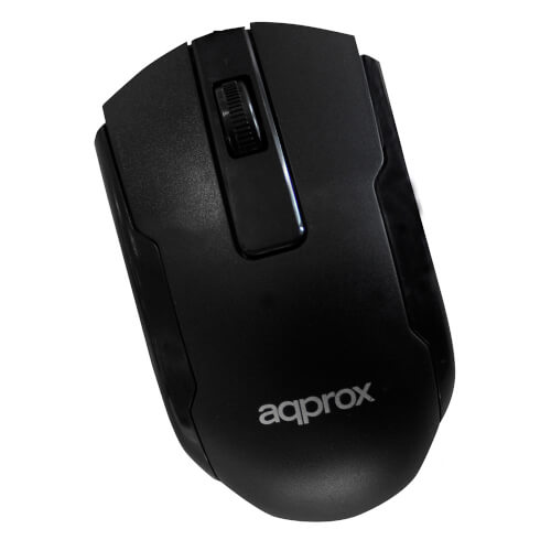 Ratón Approx Appwmofficeb 1600dpi Usb Negro | Quonty.com | APPWMOFFICEB