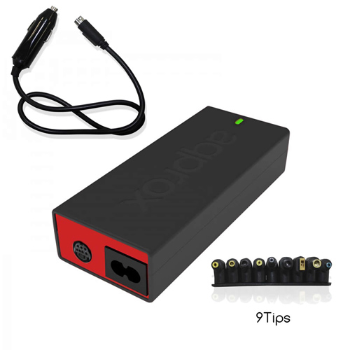 Cargador Coche Auto Approx 100w 9puntas 1usb | Quonty.com | APPUA100BRCP