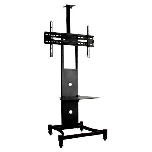 Soporte De Pie Approx 30''/63'' Max.40kg Negro | Quonty.com | APPST06