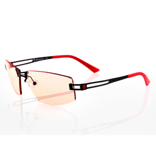 Gafas Arozzi Visione Vx-600-5 Negro/Rojo Reduce Luz Azul | Quonty.com | VX600-5