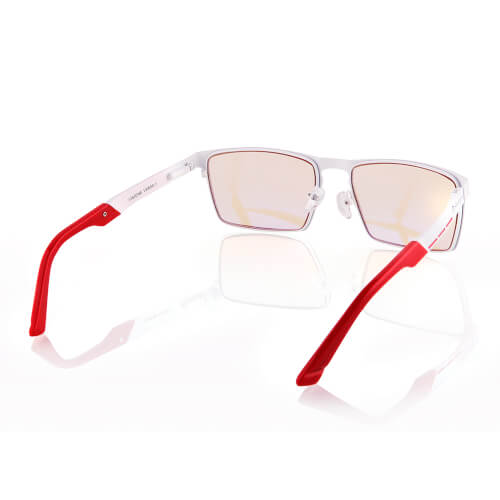 Gafas Arozzi Visione Vx-800-1 Blanco/Rojo Reduce Luz Azul | Quonty.com | VX-800-1