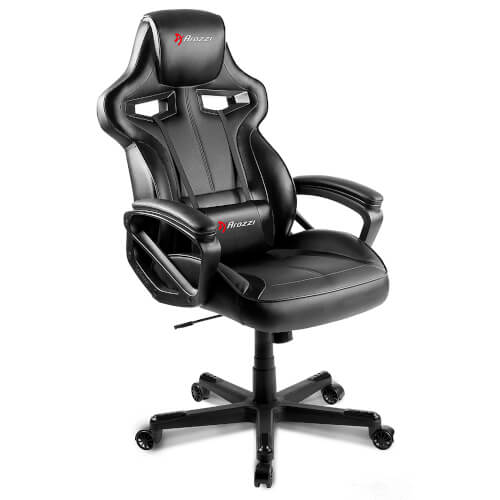 Silla Gamer Arozzi Milano Negra | Quonty.com | MILANO-BK