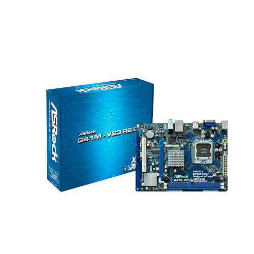 Placa Base Asrock G41m-Vs3 R2.0 - Intel Skt775 - 2xddr3 1333 | Quonty.com | 90-MXGI40-A0PAYZ