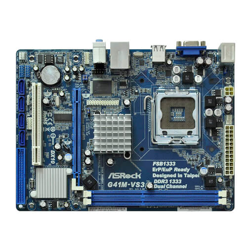 Placa Base Asrock G41m-Vs3 R2.0 - Intel Skt775 - 2xddr3 1333 | Quonty.com | 90-MXGI40-A0PAYZ