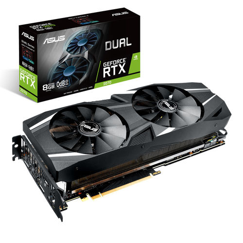 Tarjeta Gráfica Asus Geforce Dual-Rtx2070-8g 8gb Gddr6 | Quonty.com | 90YV0C84-M0NA00