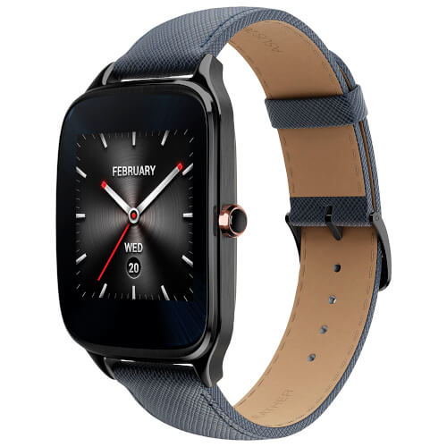 Smartwatch Asus Zenwatch 2 Azul 1.63'' 512mb | Quonty.com | 90NZ0044-M01440