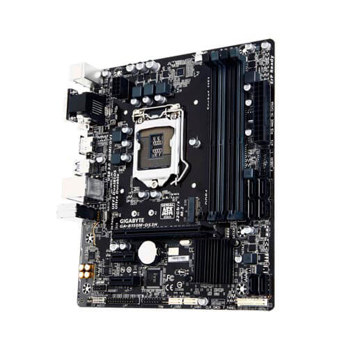 Placa Gigabyte B150m-Ds3h Intel1151 4ddr4 Hdmi Pcie3.0 | Quonty.com | GA-B150M-DS3H