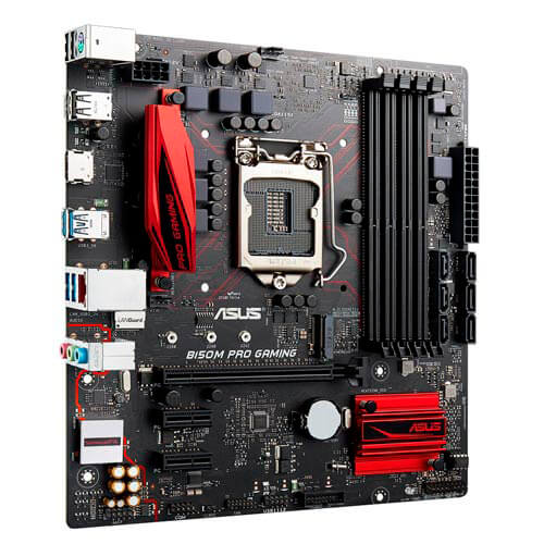 Placa Asus B150m Pro Gaming Intel1151 4ddr4 Hdmi Pcie3.0 | Quonty.com | 90MB0QD0-M0EAY0