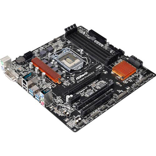 Placa Asrock B150m Pro4s/D3 Intel1151 Ddr3 Pcx3.0 M-Atx | Quonty.com | 90-MXB080-A0UAYZ