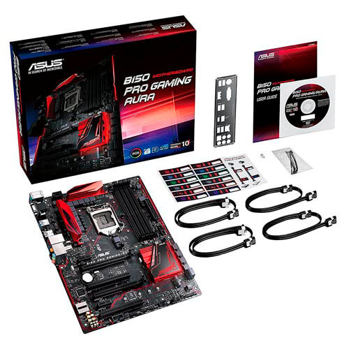 Placa Asus B150 Pro Gaming/Aura Intel1151 4ddr4 Hdmi Pcie3.0 | Quonty.com | 90MB0PF0-M0EAY0
