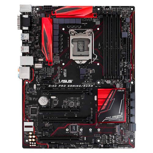 Placa Asus B150 Pro Gaming/Aura Intel1151 4ddr4 Hdmi Pcie3.0 | Quonty.com | 90MB0PF0-M0EAY0