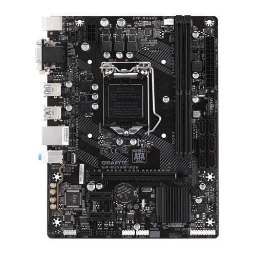 Placa Gigabyte B250m-D2v Intel1151 Ddr4 Dvi Pcie3.0 Sata3 | Quonty.com | GA-B250M-D2V