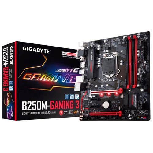 Placa Gigabyte B250m-Gaming 3 Intel1151 4ddr4 Hdmi Pcie3.0 | Quonty.com | GA25MGAM3-00-G