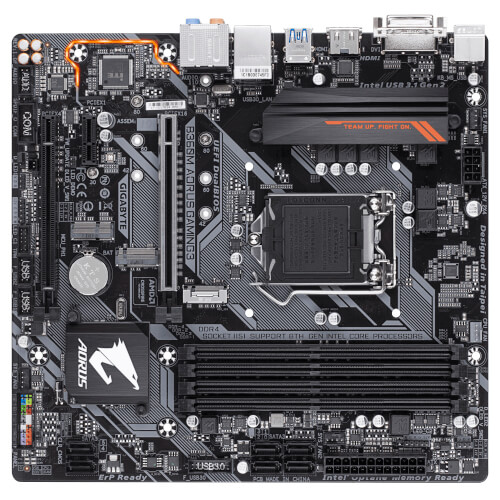 Placa Gigabyte B360m Aorus Gaming 3 Intel1151 Pcie3.0 Matx | Quonty.com | GAB360MAG3