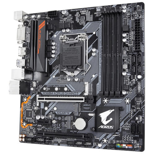 Placa Gigabyte B360m Aorus Gaming 3 Intel1151 Pcie3.0 Matx | Quonty.com | GAB360MAG3