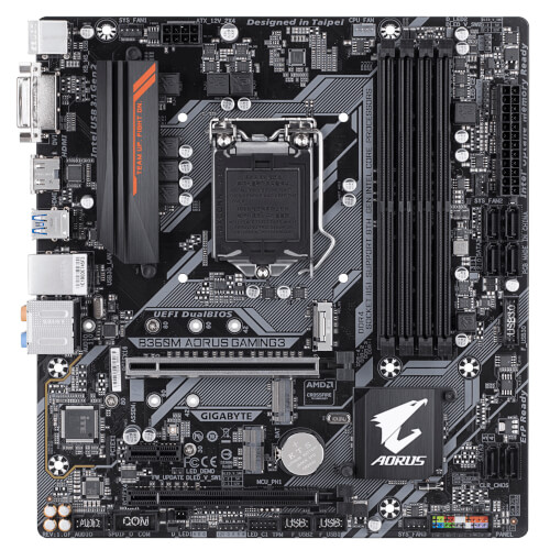 Placa Gigabyte B360m Aorus Gaming 3 Intel1151 Pcie3.0 Matx | Quonty.com | GAB360MAG3