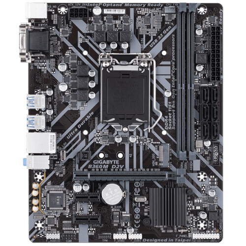 Placa Gigabyte B360m D2v Intel1151 Pcie3.0 Matx | Quonty.com | GAB360MD2V