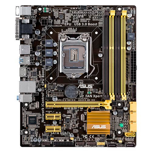 Placa Asus B85m-G Intel1150 4ddr3 Hdmi Pcx3.0 Sata3 Usb3.0 | Quonty.com | 90-MB0G50-M0EAY0
