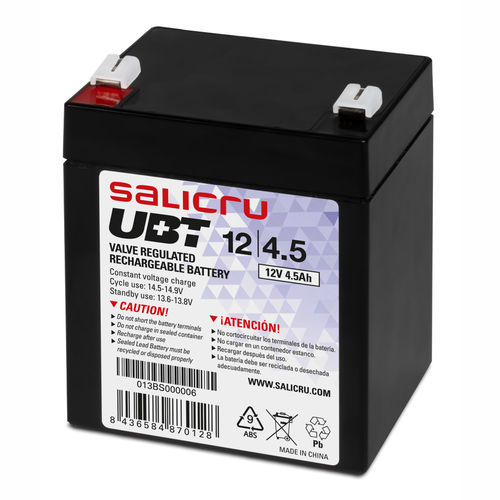 Bateria Sai Salicru Ubt 12v/4,5ah | Quonty.com | 013BS000006