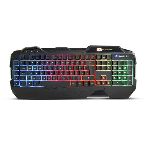 Teclado B-Move R-Force Gaming Usb Negro Retroiluminado | Quonty.com | BG-TC05