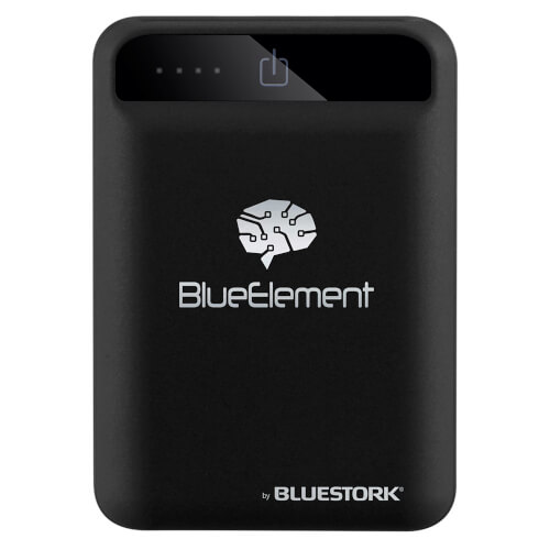 Powerbank/Bateria Externa Bluestork 10000mah Negro | Quonty.com | BK-100-U2-BE