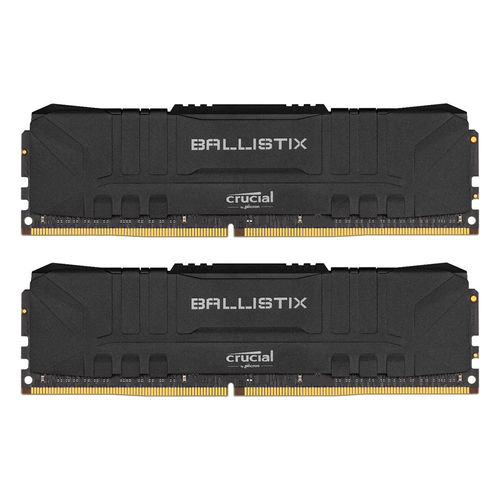 Crucial Dimm Ddr4 16gb (Kit2*8gb) 3000mhz Ballistix Black | Quonty.com | BL2K8G30C15U4B