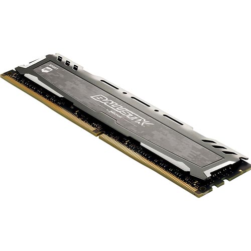 Crucial Dimm Ddr4 4gb 2400mhz Cl16 Ballistix Sport Lt Grey | Quonty.com | BLS4G4D240FSB