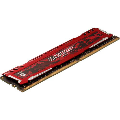Crucial Ddr4 4gb 2400mhz Ballistix Lt Red | Quonty.com | BLS4G4D240FSE