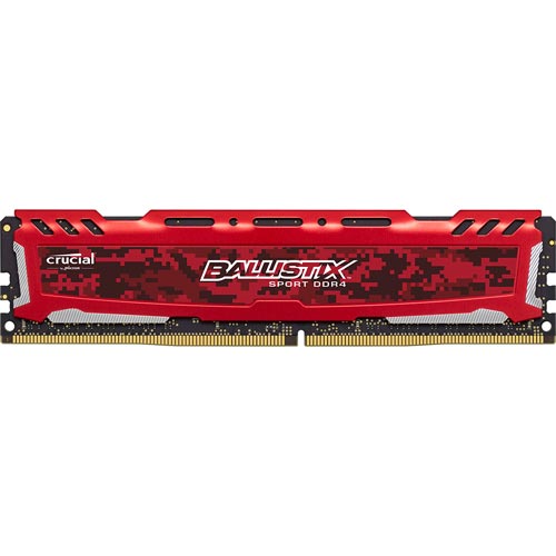 Crucial Ddr4 4gb 2400mhz Ballistix Lt Red | Quonty.com | BLS4G4D240FSE