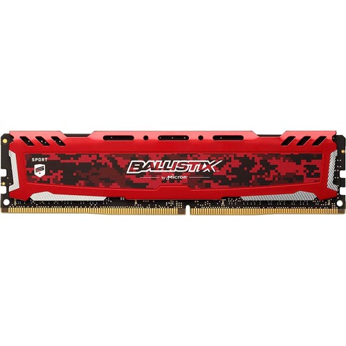 Crucial Dimm Ddr4 8gb 2400mhz (Pc4-19200) Cl16 Roja | Quonty.com | BLS8G4D240FSEK
