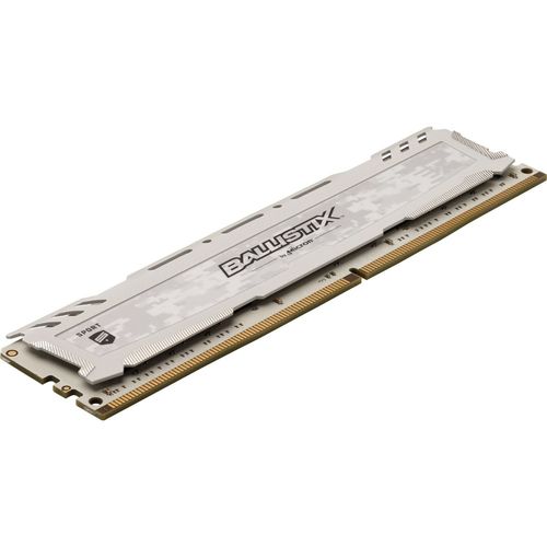 Crucial Dimm Ddr4 8gb 3000mhz Cl15 Ballistix Sport Lt White | Quonty.com | BLS8G4D30AESCK