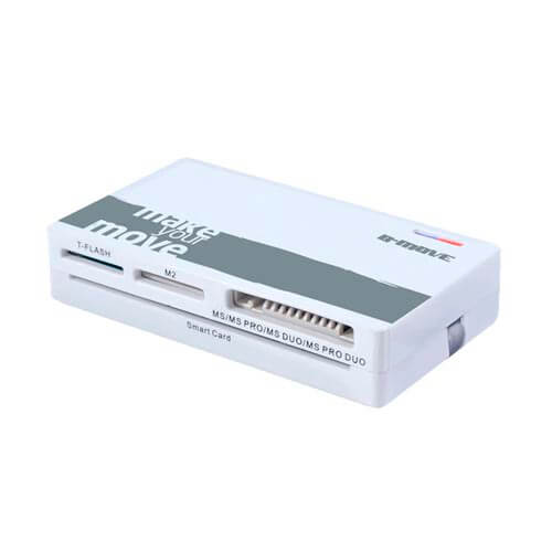 Lector Ext Usb2.0 B-Move Cr06 Tarj Flash/Dnie | Quonty.com | BM-CR06