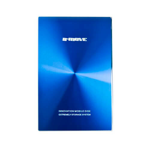 Caja Hdd B-Move Shelter 2.5&Quot; Sata2 Usb2.0 Azul | Quonty.com | BM-HDB02T
