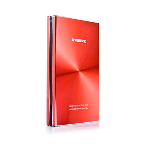 Caja Hdd B-Move Shelter 2.5&Quot; Sata2 Usb2.0 Roja | Quonty.com | BM-HDB03T