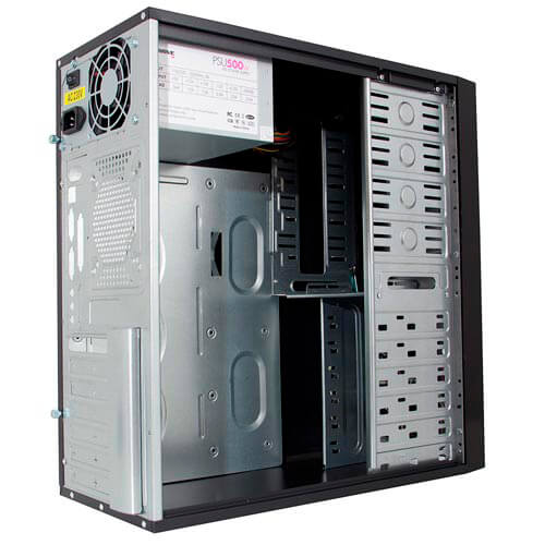 Caja Semitorre/Atx B-Move Kairos 500w Usb2.0 Metal | Quonty.com | BMKAIROS