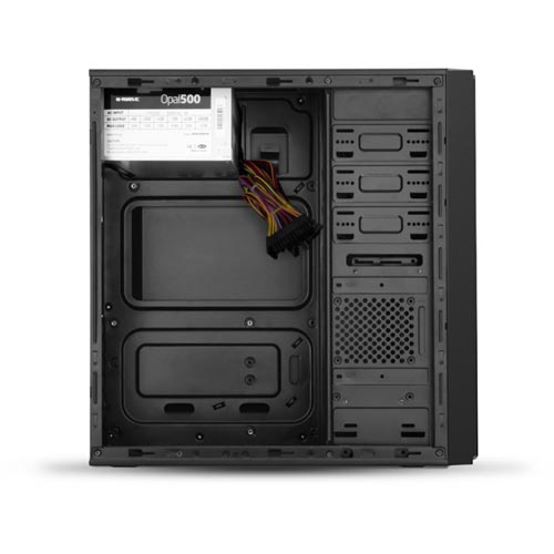 Caja Semitorre/Atx B-Move Opal 500w Usb2.0 Negra | Quonty.com | BMOPAL