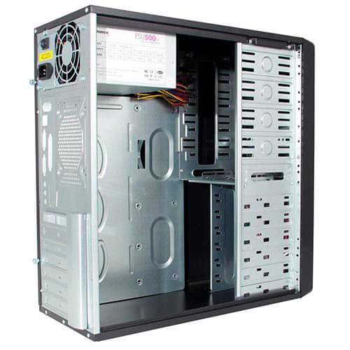 Caja Semitorre/Atx B-Move Thea 500w Usb2.0 Metal | Quonty.com | BMTHEA