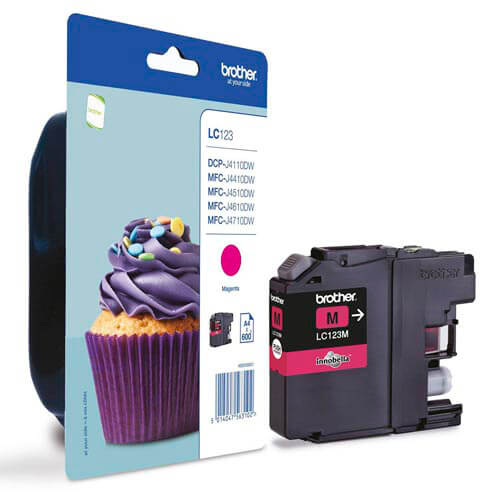 Tinta Brother Lc123m Magenta | Quonty.com | LC123M