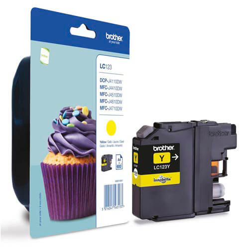 Tinta Brother Lc123y Amarillo | Quonty.com | LC123Y