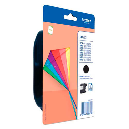 Tinta Brother Lc223bk Negro 550 Pag. | Quonty.com | LC223BK