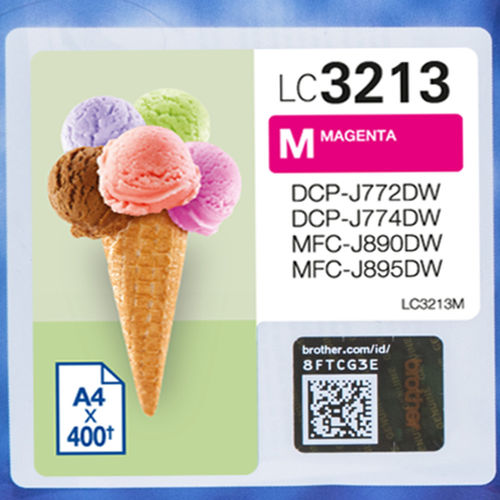 Tinta Brother Lc-3213m Magenta 400pag | Quonty.com | LC3213M