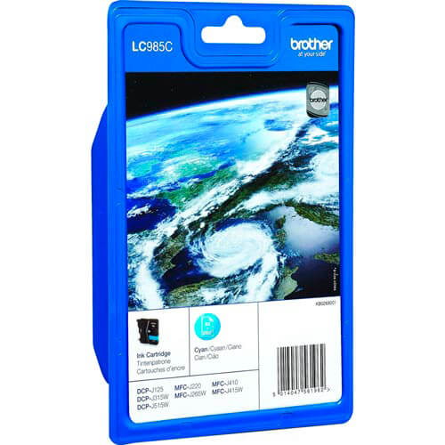Tinta Brother Lc985c Cyan | Quonty.com | LC985C
